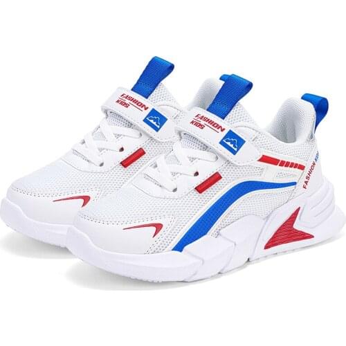 2021 Spring and Autumn Double Mesh Breathable Childrens Shoes, Childrens White Shoes, Sports Shoes, Daddy Shoes