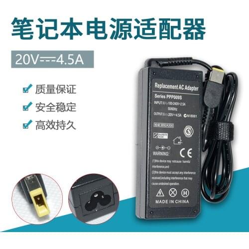 90W 20V 4.5A For Lenovo IdeaPad G405s G500 G500s G505 G505s G510 G700 S210 Touch S510p U330p U430 U430p Power charger Adapter