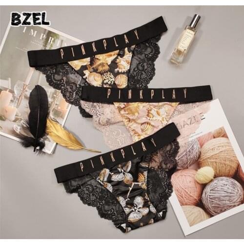 BZEL PINK Womens Cotton Panties Underwear Seamless Sport Briefs Low Waist Female Underpants Comfort Sexy Lady Lingerie Panty