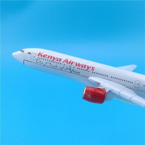 16CM 1:400 B777 model Air Kenya airways airlines with base metal diecast alloy aircraft plane collectible display model
