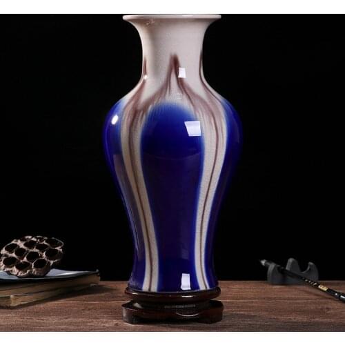 2021 New Modern And Simple Chinese Jingdezhen Ceramic Decorative Vase