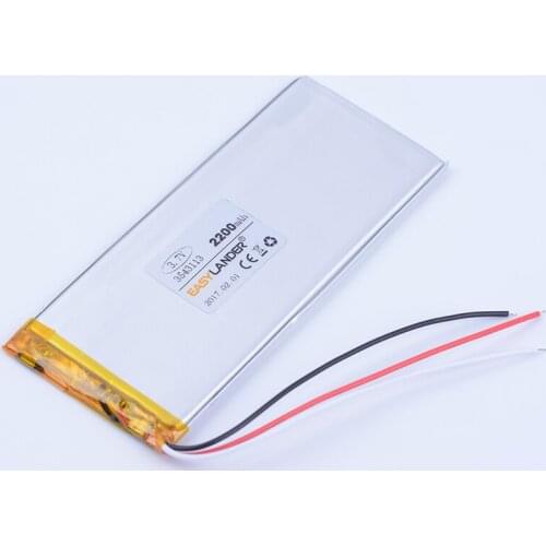 3543113 3.7V 2200mAh Rechargeable li-Polymer Li-ion Battery For china clone Goophone 5.5 6plus I6 6SPLUS phone 3545113 3046110
