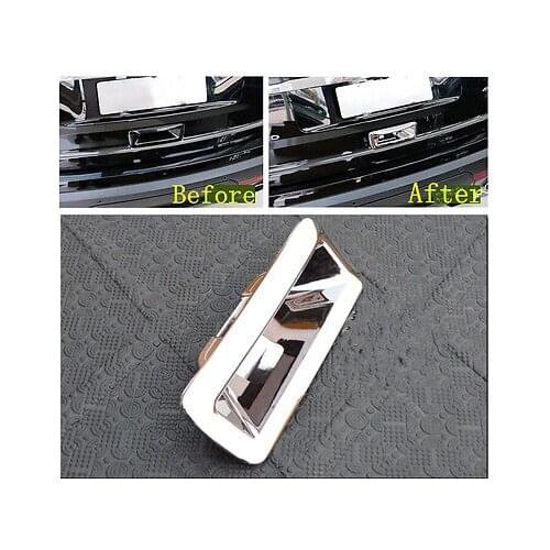 ABS Chrome Rear tail door handle bowl cover trim For Ford Explorer 2011 2012 2013 2014