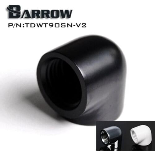 Barrow G1/4" 90 Degree Female to Female Angled Adaptor Fitting Water Cooling TDWT90SN-V2