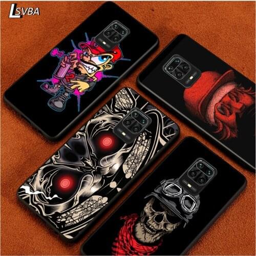 Black Cover Hot Grafiti Ganstar for Xiaomi Redmi K30 GO 8A 8 7 6 6A 5A 4X S2 Pro Y2 Y3 Plus Ultra Black Phone Case