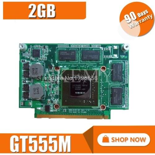 For Asus N75S N75SF N55SF N75SL N55SL GeForce GT 555M GT555M N12E-GE2-A1 VGA Video Graphic Card 2GB Laptop 100% Test