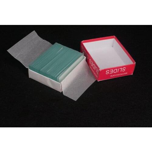 Box of 50 25.4x76.2mm 1"x3" Microscope Clear Glass Slides 1-1.2mm Thinkness