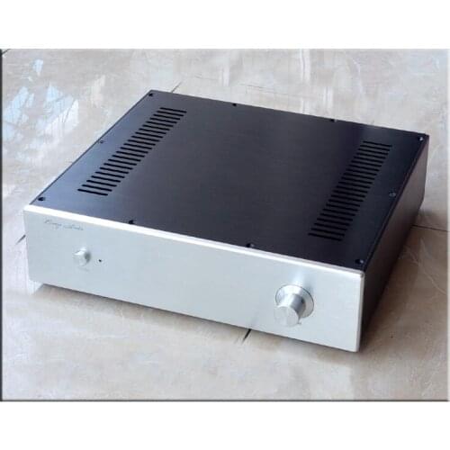 360*92*307MM Air-cooled architecture all-aluminum power amplifier chassis BZ3609 suitable A4 power amplifier circuit case