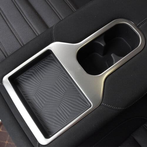 Lsrtw2017 for Honda CRV CR-V Car Rear Armrest cup holder cushion Trim Interior Accessory 2017 2018 2019 2020 2021 seat cushion