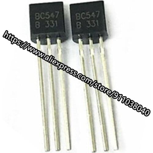 100PCS BC547C TO-92 BC547 TO92 547C new triode transistor