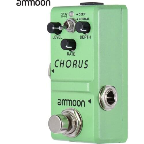 Ammoon Nano Series Guitar Effect Pedal Analog Chorus Guitarra Effect Pedal True Bypass Aluminum Alloy Body
