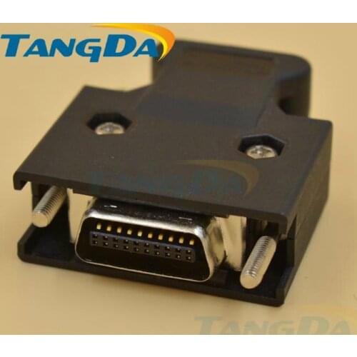 Tangda Servo connector SCSI HPCN servo driver gold-plated male head Connect 20p 20pin 20 core