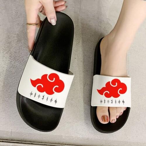 Summer Fashion shoes for women 2021 Propitious Clouds Pattern Simple Printed Flip Flops house outdoor Beach slides