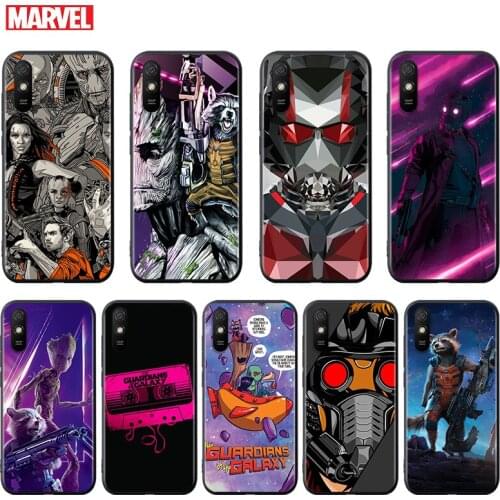 Silicone Cover Guardians of the Galaxy For Xiaomi Redmi K40 K30i K30T K30S K20 10X GO S2 Y2 Pro Ultra Black Phone Case