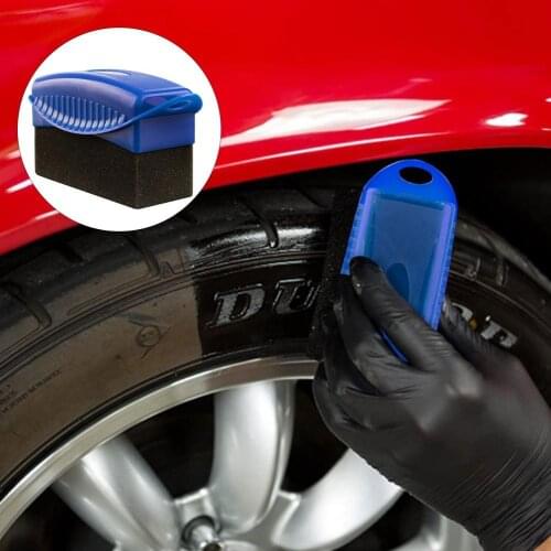 Sponge Brush Quick Polish Waxing Sponge Polishing Car Tire Brush for Vehicle