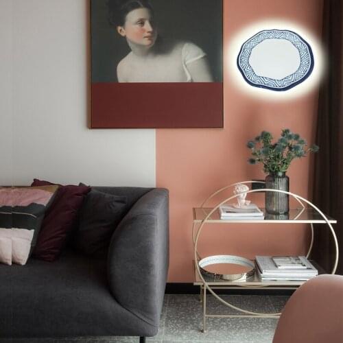 LED bedroom living room wall lamp hotel restaurant ceiling lamp study balcony bathroom modern art decoration lamp