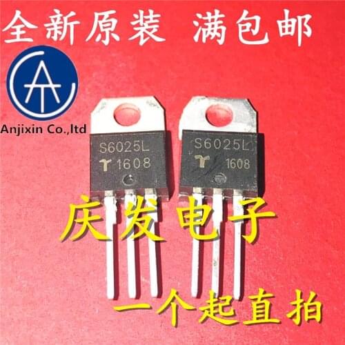 10pcs 100% new and orginal in stock S6025L TO unidirectional thyristor 25-220 a, 600 v big chips