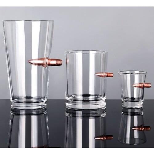 2 Pcs/lot Luxury Home Lead-Free Whiskey Glass High Quality Party Club Wine Glass Cup For Whiskey