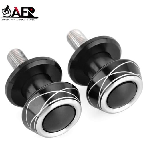 2pcs Motorcycle M6 M8 M10 Swingarm Spool Slider Bobbins for Yamaha Honda Triumph Suzuki Ducati BMW Kawasaki