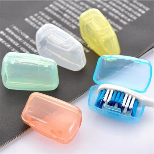 5Pcs/set Portable Toothbrush Cover Holder Travel Hiking Camping Brush Cap Case Health Germproof Toothbrushes Protector