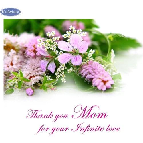 5D DIY Diamond Painting Mothers Day Gift Flower Diamond Embroidery Painting Cross Stitch Wall Decor Full Drill