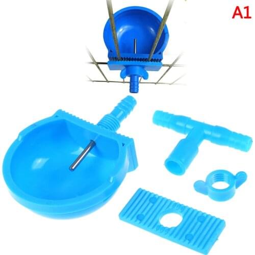 1Pc Rabbit Automatic Drinker Water Feeder Fix Bowl Stainless Steel T Joint Equipment
