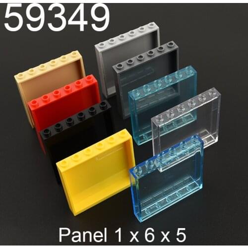 10PCS 59349 35286 Panel 1x6x5 Building block accessories parts MOC DIY Education Build Toys Brick