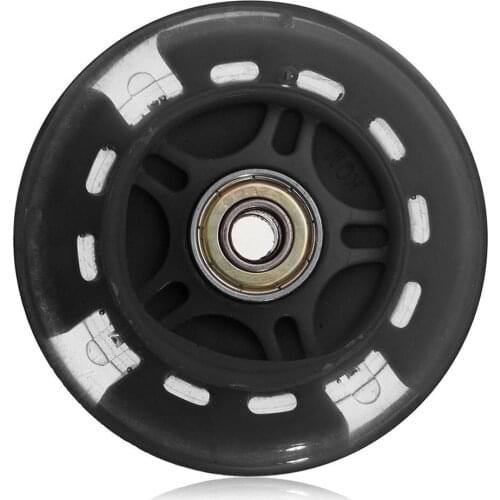 80Mm Led Flash Wheel Mini Or Maxi durable Scooter Flashing Lights Back Rear Abec-7