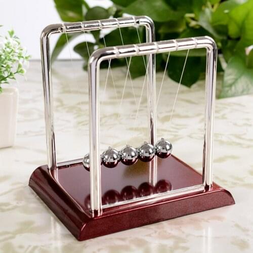 Newton Pendulum Newton Teaching Science Cradle Steel Balance Ball Christmas New Year Gift Home Decoration Accessories