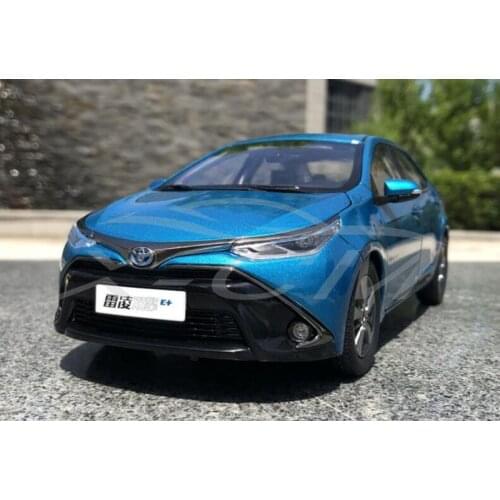 1/18 For TOYOTA LEVIN PHEV E+ diecast car model Boys Girls Gifts For Collection Display Blue Metal,Plastic,Rubber