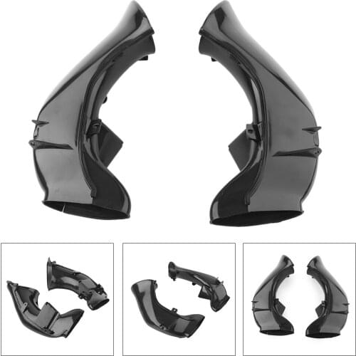 Motorcycle Ram Air Intake Tube Duct Cover Fairing for Yamaha YZF1000 YZF R1 1000 2004 2005 2006 ABS Plastic 2pcs