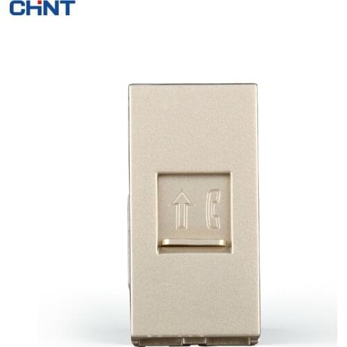 CHINT Telephone Extension Socket 120 Type 9L Function Key Telephone Socket Switch