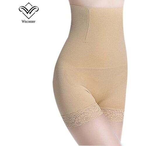 Wechery Sexy Slimming Pants High Waist Tummy Control Panties Thigh Slimmer Slim Butt Lifter Wasit Trainer Body Shapers Underwear