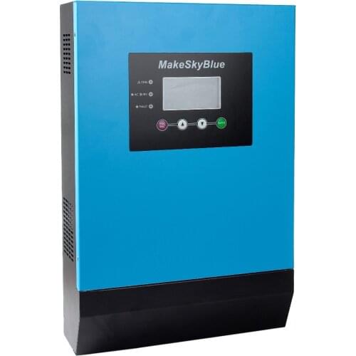 3000W MPPT Hybrid Solar Inverter 3KVA 48V DC to 230V AC MPPT Solar Charge Inverter MakeSkyBlue 60A