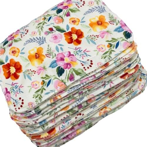 Alternative Bamboo Paper Towel Washable Nature Friendly Unpaper Tea Cloth Organic Cotton Kitchen Wipes Reusable Paperless Towels