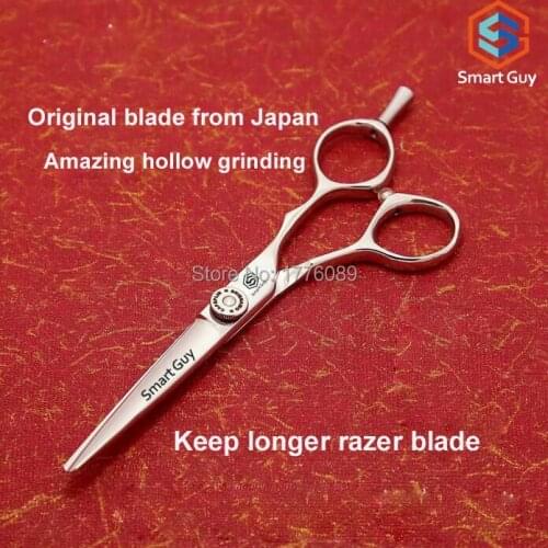 Free shipping 5.5" Japan hair cutting scissors in VG10 Cobalt , A12-JA55