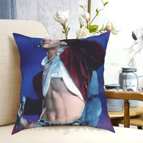 Damn Kookie Pillow Case Printed Home Soft Throw Pillow Jimin Sexy Hentai Abs Anime Sweater Christmas Winter Jungkook