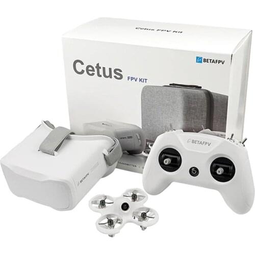 BETAFPV Cetus FPV Drone Brushed RC Quadcopter with VR02 FPV Goggles LiteRadio2 SE 2.4G Transmitter for Frsky D8 Protocol