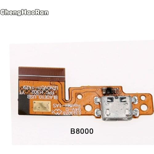 ChengHaoRan USB Charger Connector Flex Cable For Lenovo Pad Yoga 10 B8000 B8080-H Usb Charging Jack Dock Flex Ribbon Repair