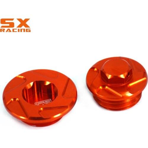 Motorcycle Billet Engine Cover Oil Plug Screw Bolt For KTM SX-F XC-F XCF-W EXC-F SMR 250 350 450 505 SXF XCF XCFW EXCF