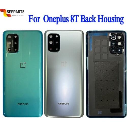 Original Back Case For OnePlus 7 Battery Cover Back Rear Door 7 Housing Replacement Parts For Oneplus 7 Back housing+Camera Lens