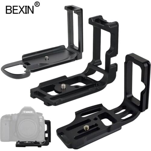 BEXIN rrs camera vertical shoot plate Quick Release clip L Plate L bracket hand grip holder For arca swiss clamp dslr camera