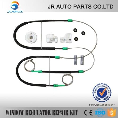 JIERUI VW PASSAT B5 WINDOW REGULATOR REPAIR KIT FRONT-LEFT NEW BRAND SET ,ISO9001 FREE SHIPPING