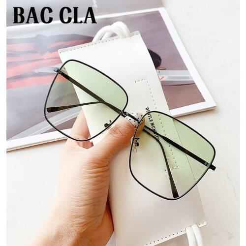 Vintage Oversize Square Sunglasses Women Luxury Brand Big Frame Women Sun Glasses Black Fashion Gradient Female Glasses Oculos