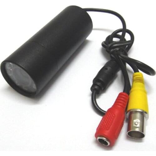 X2pcs Mini Bullet 480TVL Sony CCD 8IR Leds Color 3.6mm Wide Angle Security CCTV Camera