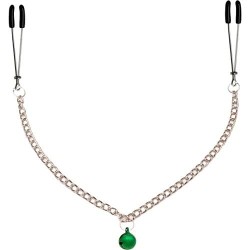 Nipple Clamps Steel Labia Clitoris With Accessories Toys Metal Chain SM Boobs For Women Erotic