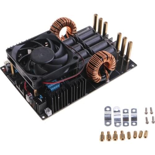 ZVS Low Voltage Induction Heating Board Driver Heater DIY High Frequency Induction Heating Machine Module 1000W 12-40V