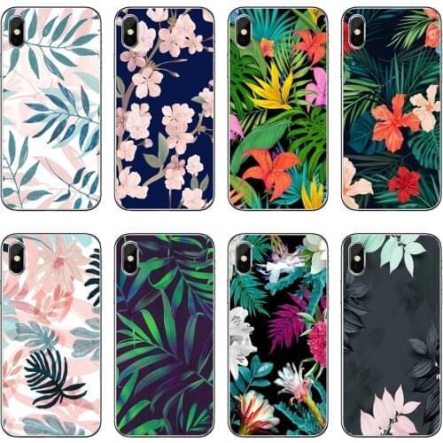 Tropical Floral Leaves Accessories Phone Case For Huawei Honor 20 10i 9X 10 Lite 8S 8C 8X 7C 7X 7A 6C Pro 6 6A 6X 5C V10