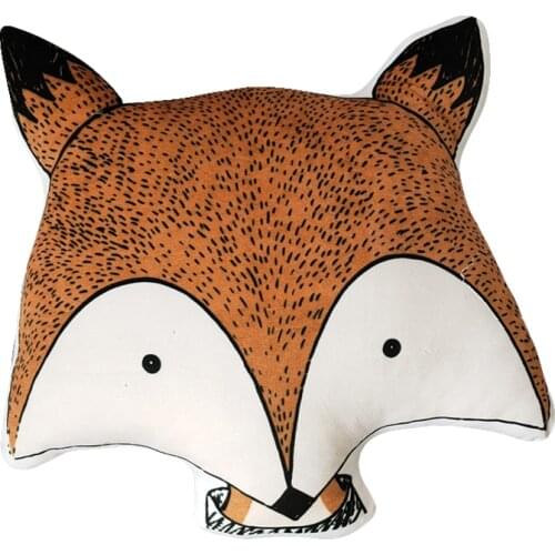 Baby Elephant Fox Deer Bear Giraffe Rabbit Soft Stuffed Plush Toys Pillows Animal Plush Toy Cartoon Pillow Cushion For Kids Gift