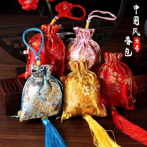 Dragon Boat Festival sachet ancient style sachet fragrance lasting portable car indoor empty bag sachet embroidery diy